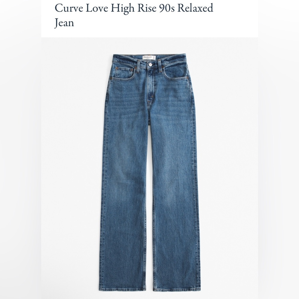A & F 90s high rise relaxed fit